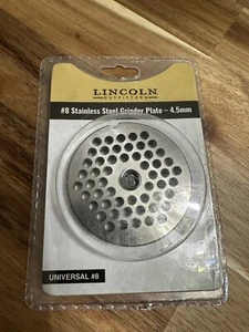 #8 Plaque de meuleuse en acier inoxydable 4,5 mm Lincoln pourvoiries sku #31200047 - Photo 1/2