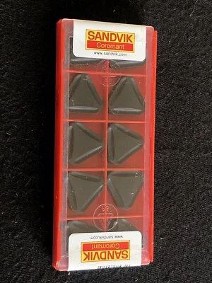 Qty. 10, Sandvik TNEF 12 04 AN-CA Grade 3020 Auto Roughing Milling Inserts. USA