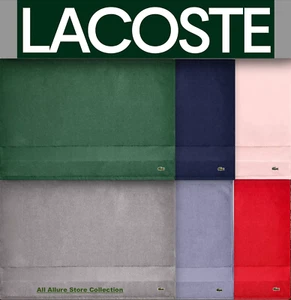 BN Lacoste Heritage Supima Cotton Tub/Bath Mat 21" x 31" Pick Color - Picture 1 of 14