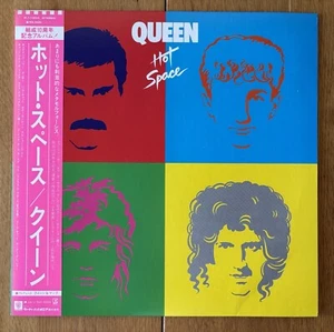 Queen – Hot Space (Japan Pressing with OBI) | P-11204 – NM Vinyl / EX Cover - Picture 1 of 6