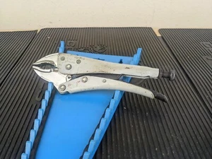#az225 Snap On LP10WR 10" Curved Jaw locking pliers w/cutter - Picture 1 of 15