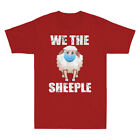 We The Sheeple Funny Anti Vaccinated Sheep Sheeple Joke Vintage Men's T-Shirt