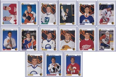 1991-92 Upper Deck Hockey Draft Picks Set 15 Cards - Image 1 of 4