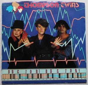 THOMPSON TWINS DOCTOR DOCTOR / NURSE SHARK 45 7" VINYL & PICTURE SLEEVE - Picture 1 of 2