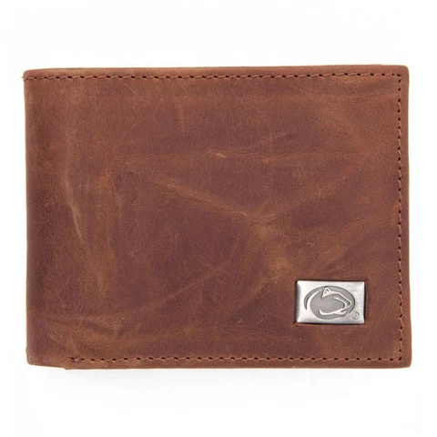 Penn State University Wallet Bifold Leather Wallet Cover