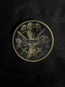 Smembra Cerchio Toppa Tessuto PTPP Bordo Marrone - Foto 1 di 2