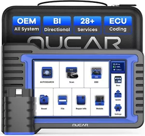 MUCAR VO7 Bidirectional Diagnostic Tool OBD2 Full System Car Scanner 28+ Resets - Picture 1 of 12