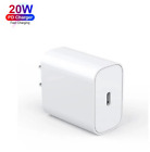 10x Lot For Iphone 11 12 13 14 Pro Fast Wall Charger 20w Pd Usb-c Power Adapter