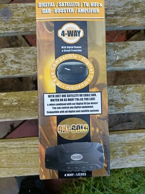 Selectric Lg303 TV Amplifier 4 Way Digital . Satellite. Analogue  - Image 1 of 2