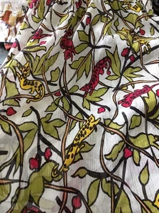 44. NWOT Anthropologie Corey Lynn Calter Rare Wild Cats Dress 2 - Picture 1 of 6