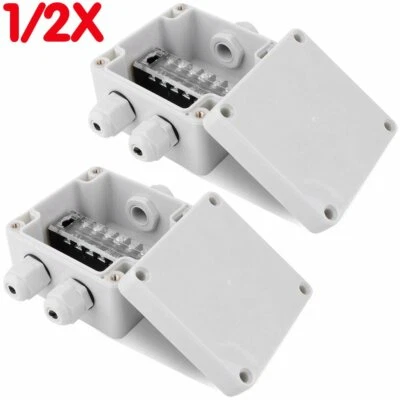 Abzweigdosen Verteilerdose Abzweigkasten Feuchtraum Wasserdicht Aufputz Kabel - Bild 1 von 4