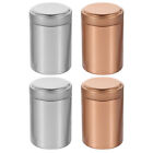 4pcs Metal Container Box Tea Containers For Loose Tea Tea Tins
