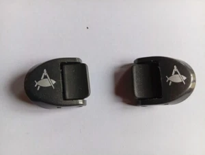Coppia fibbie di ricambio per maschera subacquea Technisub - Imagen 1 de 2