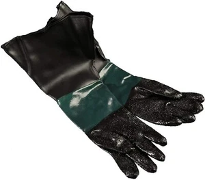 Sandstrahlhandschuhe 600mm lang Handschuhe für Sandstrahlkabine Sandstrahlen DHL - Bild 1 von 10