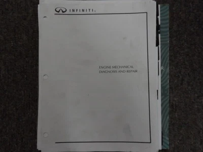 Infiniti Motor Mecánico Diagnosis Y Reparación Estudio Trabajo Manual Usado - Imagen 1 de 4