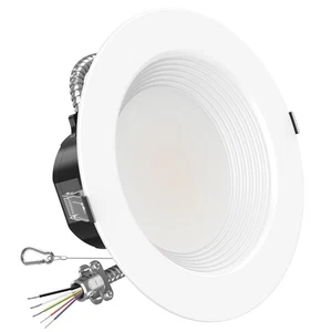 8Inch 36W LED Recessed Ceiling Down Light 5CCT 2.7-5K Shop Retrofit Can Lights - Picture 1 of 12