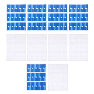 10 Sheets Cable Management Labels Cable Identification Labels - Afbeelding 1 van 11