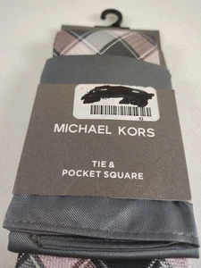 Michael Kors Krawatte & Einstecktuch Grau/Rosa - Bild 1 von 5