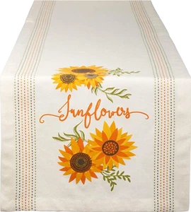 1 Stoff Outdoor Tischläufer (14"x72") SONNENBLUMEN, DII - Bild 1 von 12