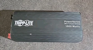 Tripp Lite Power Verter Ultra Compact Inverter 1800 Watts 12V DC - Picture 1 of 6