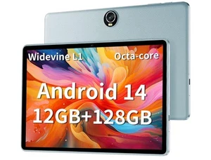 2025 Upgraded Android 14 Tablet 11inch, 12GB+128GB+512GB, Support Face Unlock - Picture 1 of 5