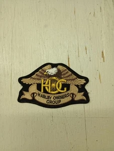 Eagle Gold 4 1/2" Patch ~ Harley Davidson Owners Group HOG H.O.G. - Picture 1 of 2