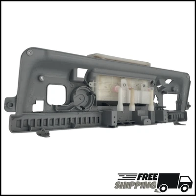 Base y dispensador de panel de control de lavadora LG MBN61861101 probado Foto 1 de 4