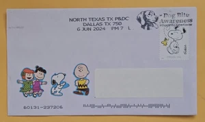 Peanuts , Snoopy 2022, Postally Used Cover - Picture 1 of 1