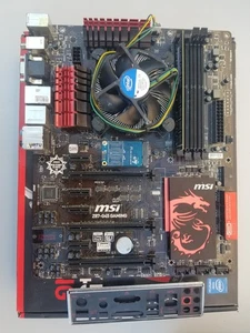MSI Z87-G45 Gaming I5-4670K CPU 1x8gb ram 128gb msata - Photo 1/3