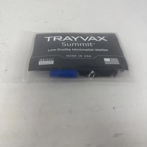 Trayvax Armored Summit Minimalist Wallet Blue Band - Bild 1 von 6