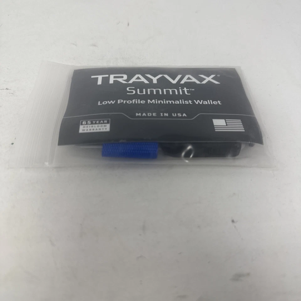 Trayvax  Summit Minimalist Wallet Blue Band - Image 1 of 4