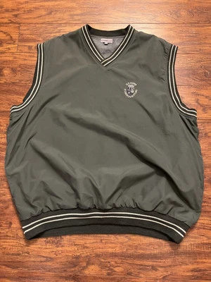 The Old Course St. Andrews Scotland Vest  Green Large Classic Golf - Image 1 of 4