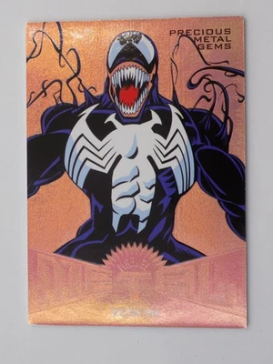 2017 Fleer Ultra Marvel 金属毒液 MM23 贵金属宝石青铜 /199 — 第 1/2 张图片