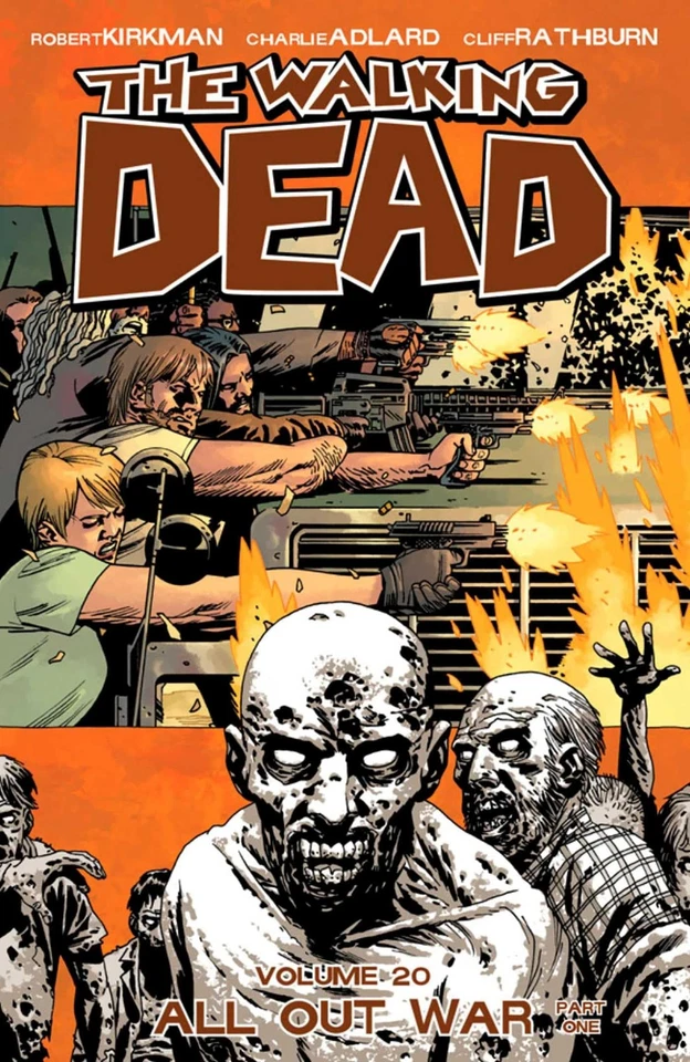 The Walking Dead Volume 20: All Out War Part 1 - paperback Kirkman, Robert|R... - Image 1 of 1
