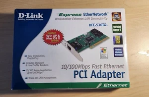 D-Link Express EtherNetwork 10/100Mbps Fast Ethernet PCI Adapter DFE-530TX+ - Picture 1 of 3