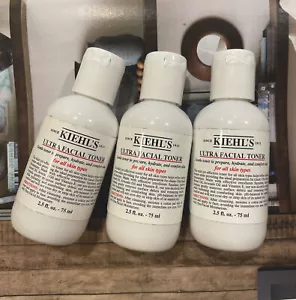 Lot of 3 *Kiehl's Ultra Facial Toner 2.5oz/75ml Each - Picture 1 of 1