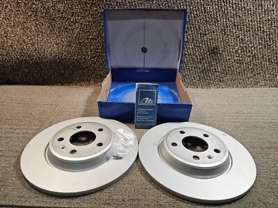 (QTY 2) ATE Brake Disc For Audi A4, A4 Quattro, A4 allroad, S4 (2016-2020) - Image 1 of 4