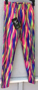 52 $ Neu mit Etikett Zara Terez mehrfarbiges ausgefallenes Felldesign Mädchen - Bild 1 von 3