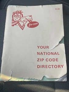 Vintage, Original Post Office Issue, Early 1960's Mr. Zip Code Directory, PBack - Picture 1 of 2