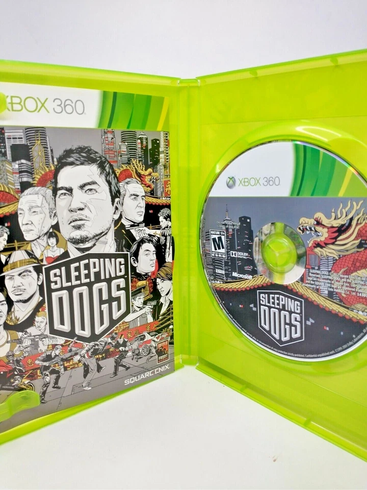 Sleeping Dogs Microsoft Xbox 360 Complete CIB TESTED FREE Same Day Ship Canada - Image 1 of 1