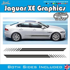 Jaguar XE XF Seiten Custom Streifen R Sportbrake Aufkleber Sticker Grafik 013 - Bild 1 von 4