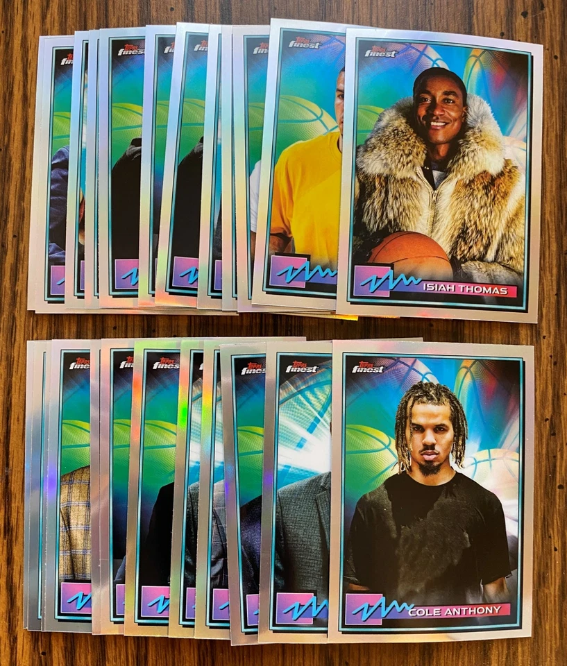 2021 Topps Finest Basketball Refractor Chrome #1-62 Complete Your Set / You Pick - Image 1 of 1