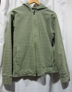 Lululemon Rival Hoodie Full Zip Jacket Green Stripe Men's Small - Picture 1 of 11