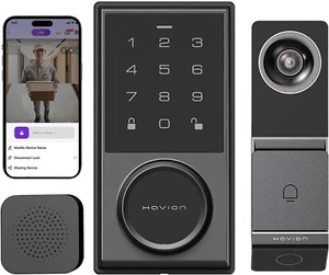Nuevo timbre de video inalámbrico sin abrir cámaras duales pantalla de 2"" detección de movimiento - Imagen 1 de 15