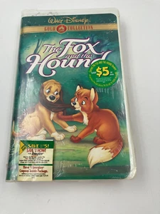 Walt Disney VHS The Fox and the Hound in original wrapping but seal Broken - Picture 1 of 5
