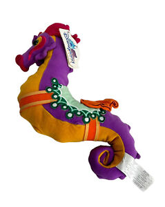 Disney king tritons seahorse carousel of the sea plush toy stuffed animal