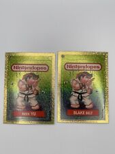 2021 Nintendopes 19a/b Reek Yu & Blake Belt  Foilboard Cards GPK Parody