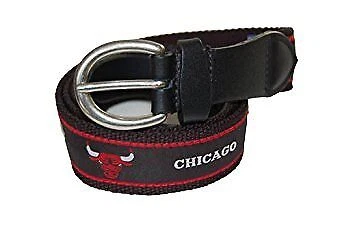 Mark Adult Canvas NBA Chicago Bulls Belt w/Buckle Closure Cover
