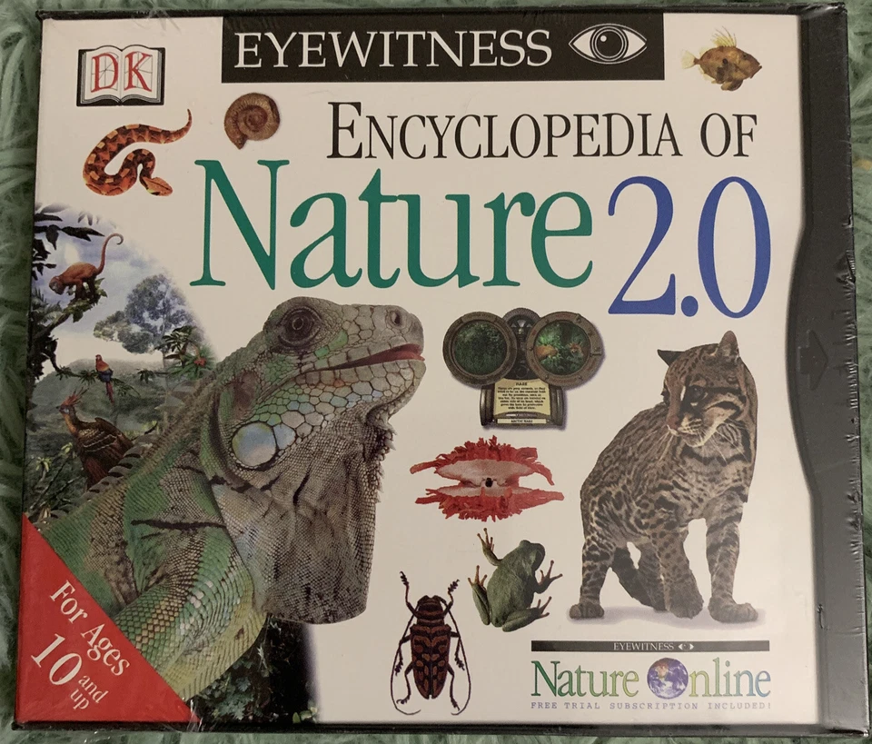 DK Encyclopedia of Nature 2.0 CD Rom Software 1995 Windows 95/98/XP MacIntosh 7 - Image 1 of 1