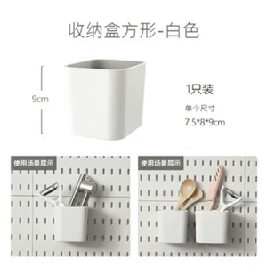 1 Piece Kitchen White Square Storage Box Kitchen Kitchenware Accessories - Picture 1 of 4